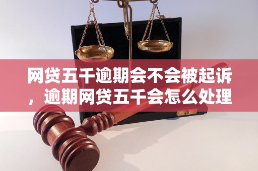 网贷五千逾期会不会被起诉，逾期网贷五千会怎么处理