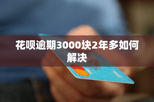 花呗逾期3000块2年多如何解决