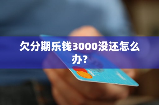 欠分期乐钱3000没还怎么办？