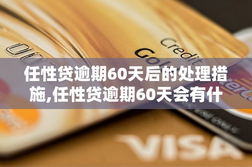 任性贷逾期60天后的处理措施,任性贷逾期60天会有什么后果