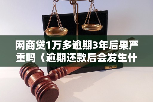 网商贷1万多逾期3年后果严重吗（逾期还款后会发生什么）