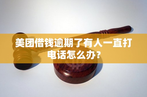 美团借钱逾期了有人一直打电话怎么办？