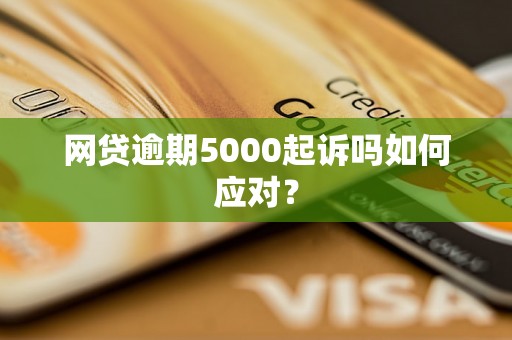 网贷逾期5000起诉吗如何应对？