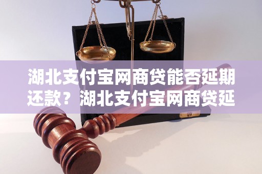 湖北支付宝网商贷能否延期还款？湖北支付宝网商贷延期条件解析