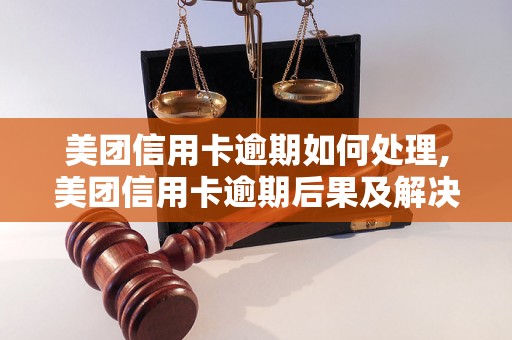 美团信用卡逾期如何处理,美团信用卡逾期后果及解决办法