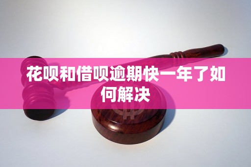 花呗和借呗逾期快一年了如何解决