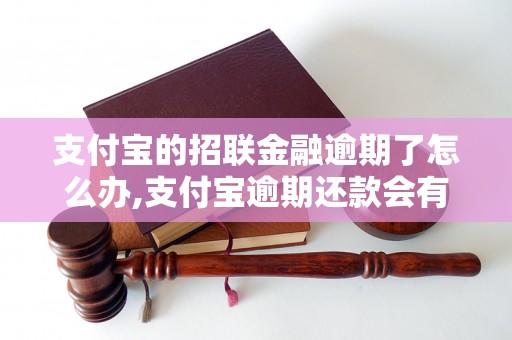 支付宝的招联金融逾期了怎么办,支付宝逾期还款会有什么后果