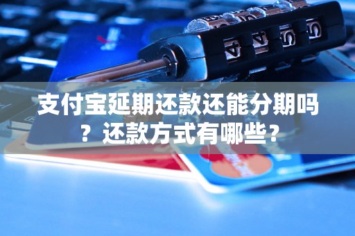 支付宝延期还款还能分期吗？还款方式有哪些？