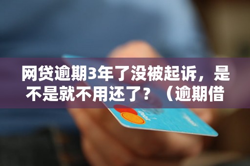 网贷逾期3年了没被起诉，是不是就不用还了？（逾期借款后果与处理方式）