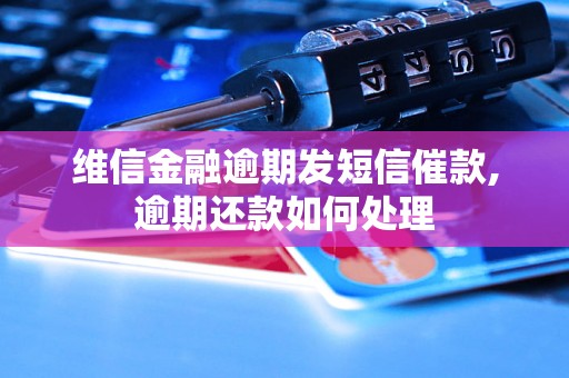 维信金融逾期发短信催款,逾期还款如何处理