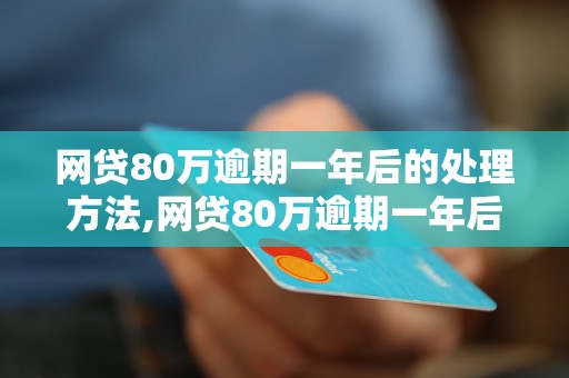 网贷80万逾期一年后的处理方法,网贷80万逾期一年后的后果