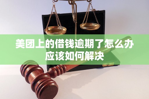 美团上的借钱逾期了怎么办应该如何解决