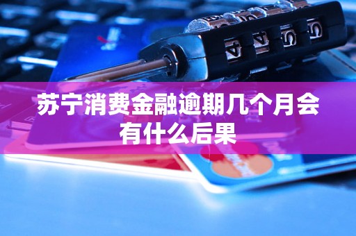 苏宁消费金融逾期几个月会有什么后果