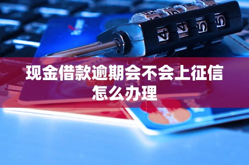 现金借款逾期会不会上征信怎么办理