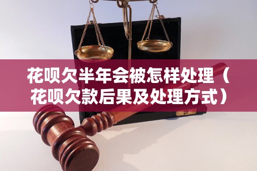 花呗欠半年会被怎样处理（花呗欠款后果及处理方式）