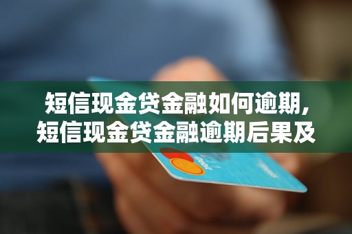 短信现金贷金融如何逾期,短信现金贷金融逾期后果及处理方法