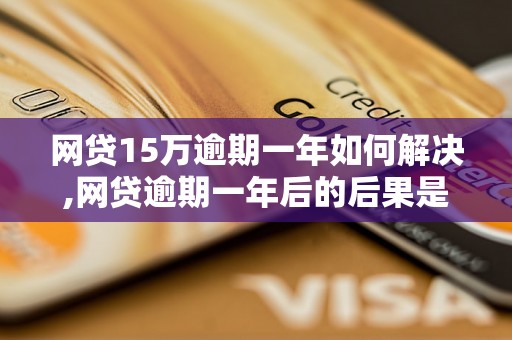 网贷15万逾期一年如何解决,网贷逾期一年后的后果是什么