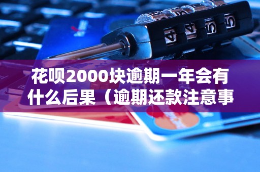 花呗2000块逾期一年会有什么后果（逾期还款注意事项）