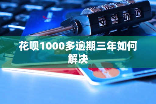 花呗1000多逾期三年如何解决