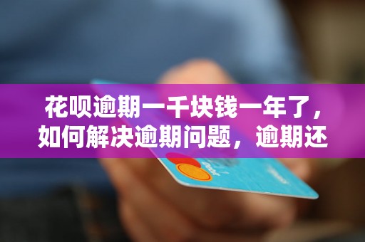 花呗逾期一千块钱一年了，如何解决逾期问题，逾期还款的后果