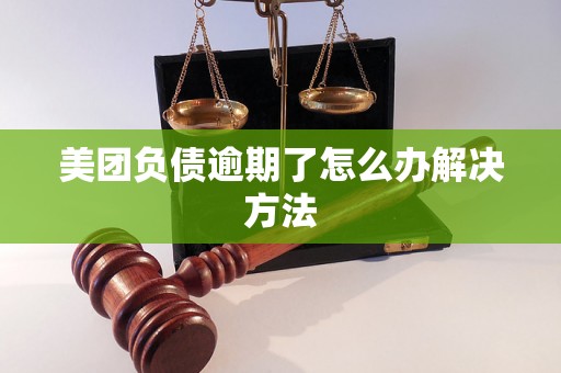 美团负债逾期了怎么办解决方法