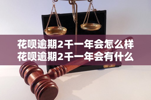 花呗逾期2千一年会怎么样花呗逾期2千一年会有什么后果