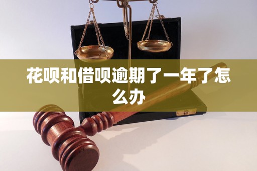 花呗和借呗逾期了一年了怎么办