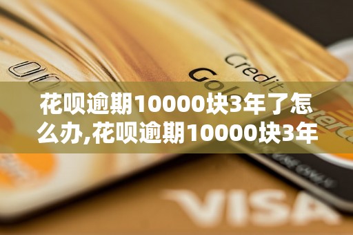 花呗逾期10000块3年了怎么办,花呗逾期10000块3年了会有什么后果