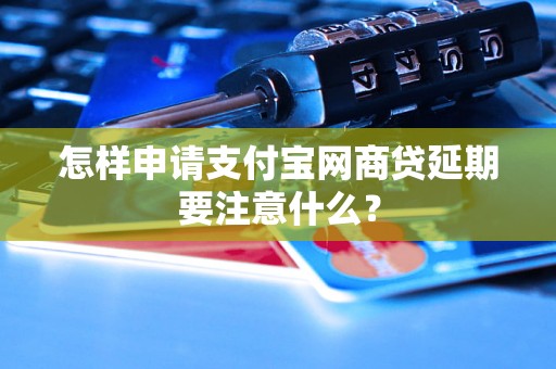 怎样申请支付宝网商贷延期要注意什么？