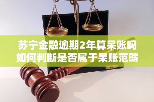 苏宁金融逾期2年算呆账吗如何判断是否属于呆账范畴