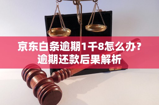 京东白条逾期1千8怎么办？逾期还款后果解析