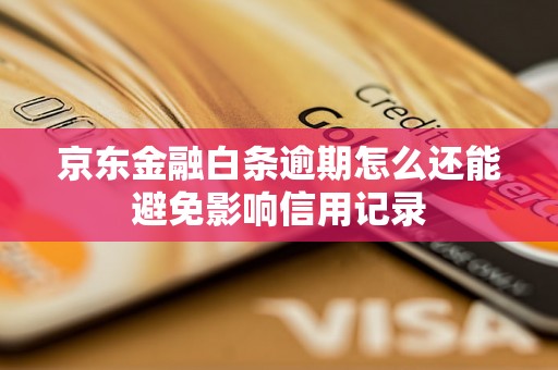 京东金融白条逾期怎么还能避免影响信用记录