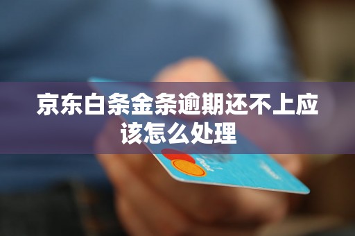 京东白条金条逾期还不上应该怎么处理