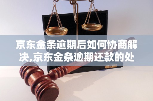 京东金条逾期后如何协商解决,京东金条逾期还款的处理方式