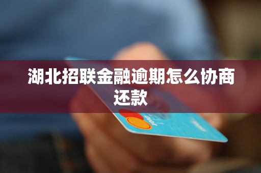 湖北招联金融逾期怎么协商还款