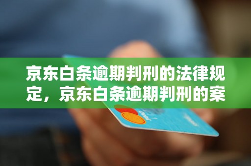 京东白条逾期判刑的法律规定，京东白条逾期判刑的案例分析