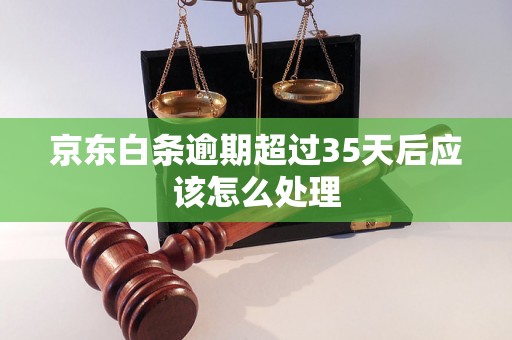 京东白条逾期超过35天后应该怎么处理