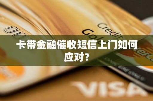 卡带金融催收短信上门如何应对？