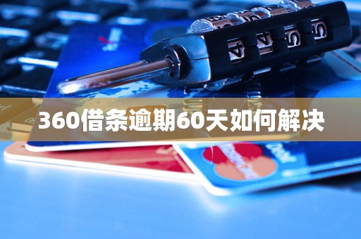 360借条逾期60天如何解决