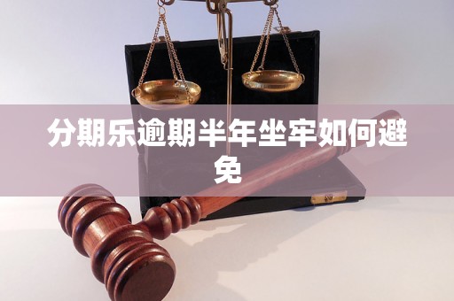 分期乐逾期半年坐牢如何避免