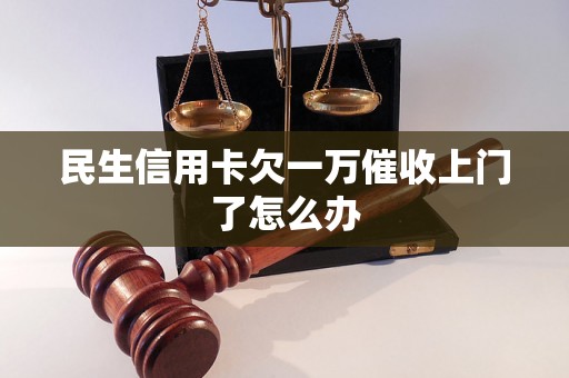 民生信用卡欠一万催收上门了怎么办