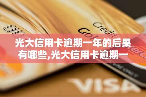 光大信用卡逾期一年的后果有哪些,光大信用卡逾期一年会被起诉吗