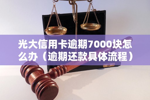 光大信用卡逾期7000块怎么办（逾期还款具体流程）