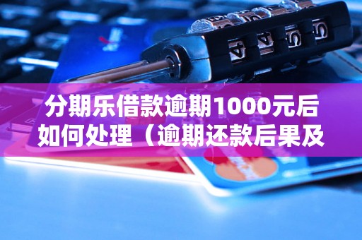 分期乐借款逾期1000元后如何处理（逾期还款后果及解决方法）