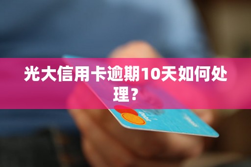 光大信用卡逾期10天如何处理？