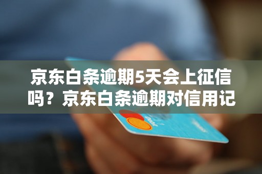 京东白条逾期5天会上征信吗？京东白条逾期对信用记录有哪些影响？