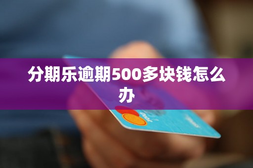 分期乐逾期500多块钱怎么办