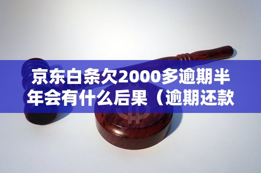 京东白条欠2000多逾期半年会有什么后果（逾期还款解决办法）