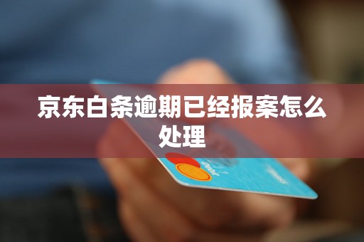 京东白条逾期已经报案怎么处理