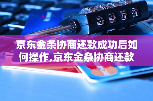 京东金条协商还款成功后如何操作,京东金条协商还款成功后的注意事项